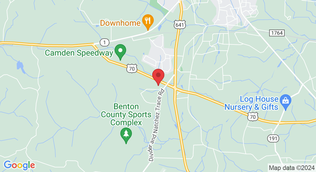 1285 US70, Camden, TN 38320, USA