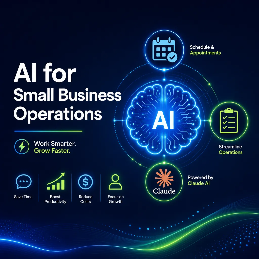 AI for Small Business Operations: Stop Chasing Appointments & Build Your Business Brain