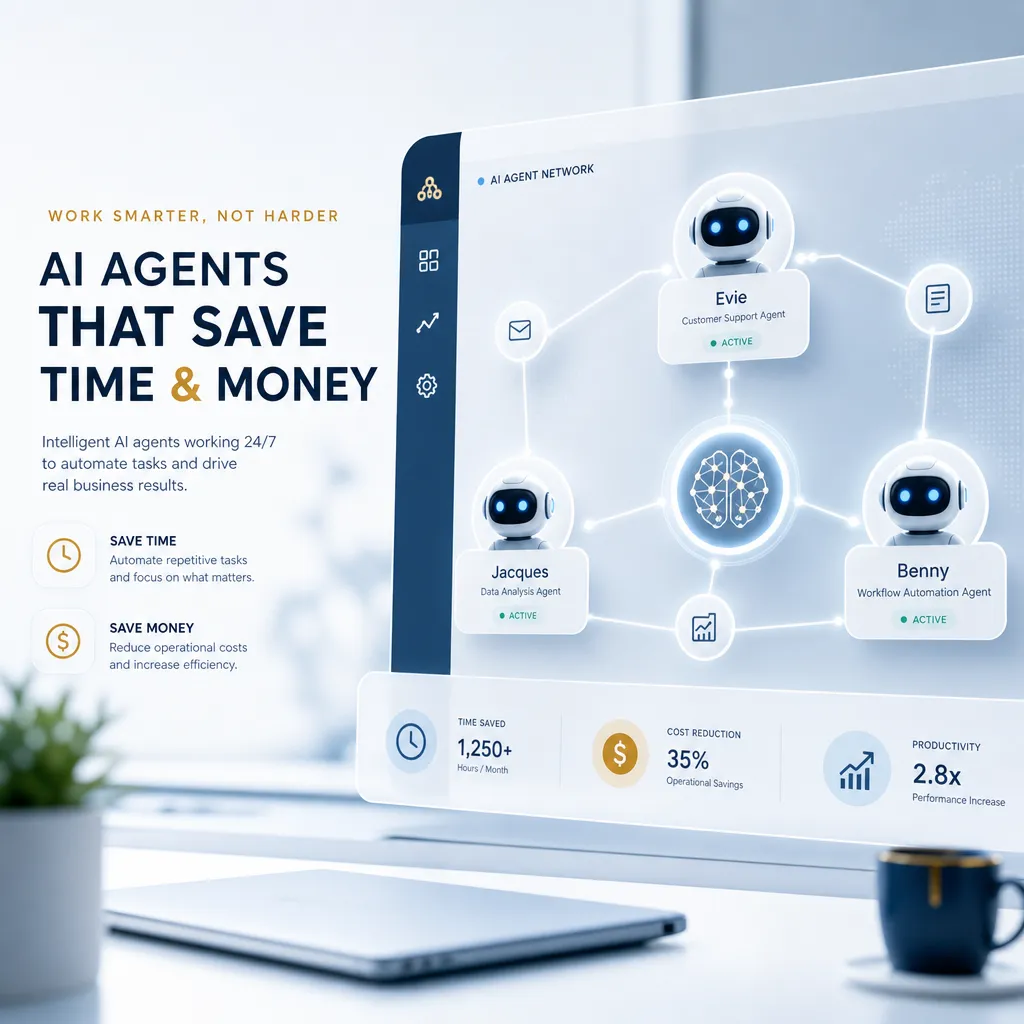 Your AI Agents: What They Do, Time Saved & Financial Value