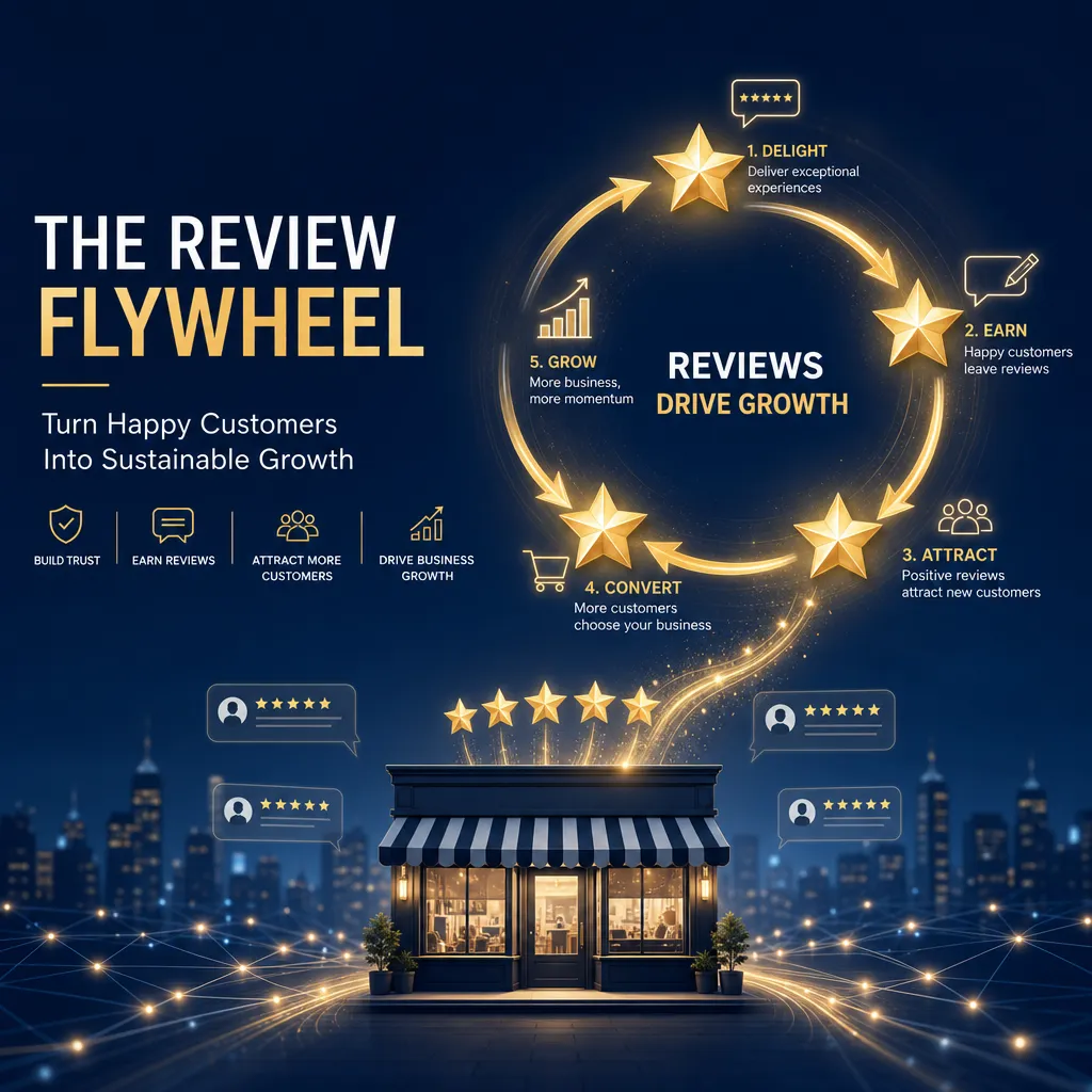 The Reputation Flywheel: How to Turn Reviews and Relationships Into a Revenue Engine