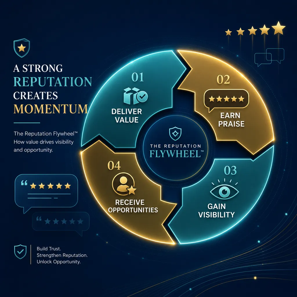 The Reputation Flywheel: How Small Businesses Turn Trust Into Revenue