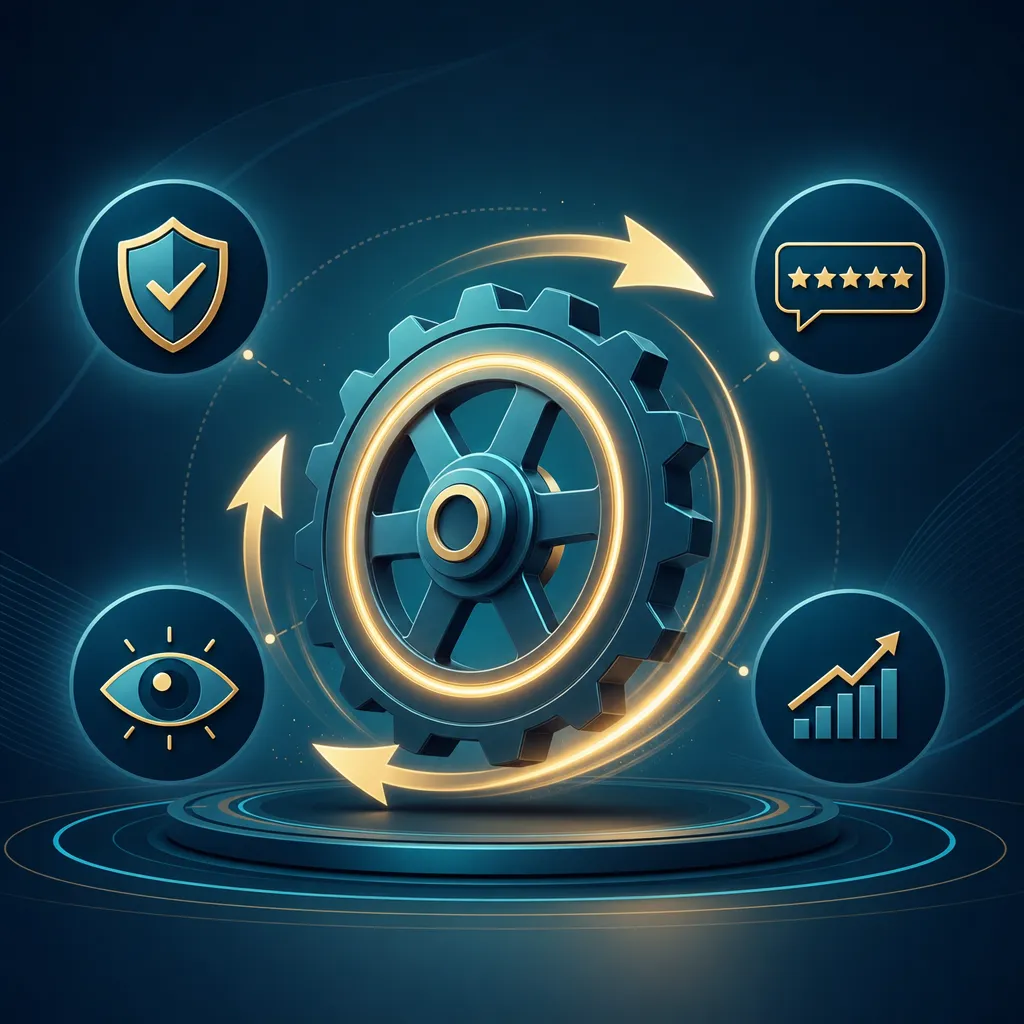 The Reputation Flywheel: How to Build a Business Reputation That Generates Its Own Momentum