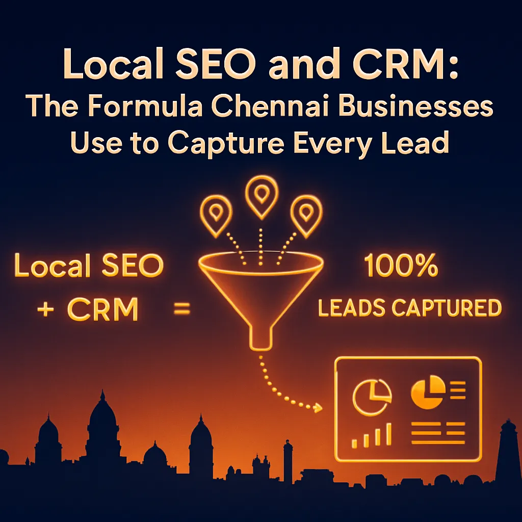 Local SEO and CRM formula for Chennai businesses to capture every lead with RevMax AI