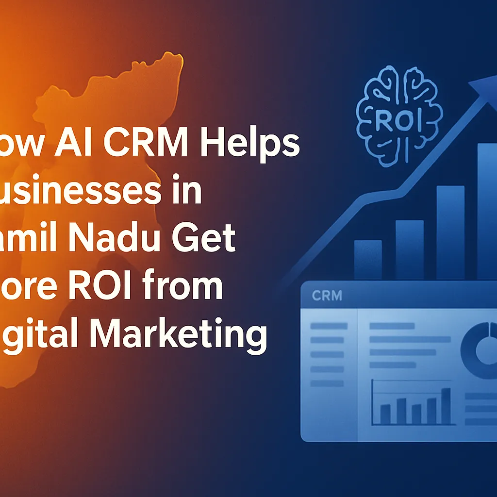 AI CRM helps Tamil Nadu businesses get more ROI from digital marketing
