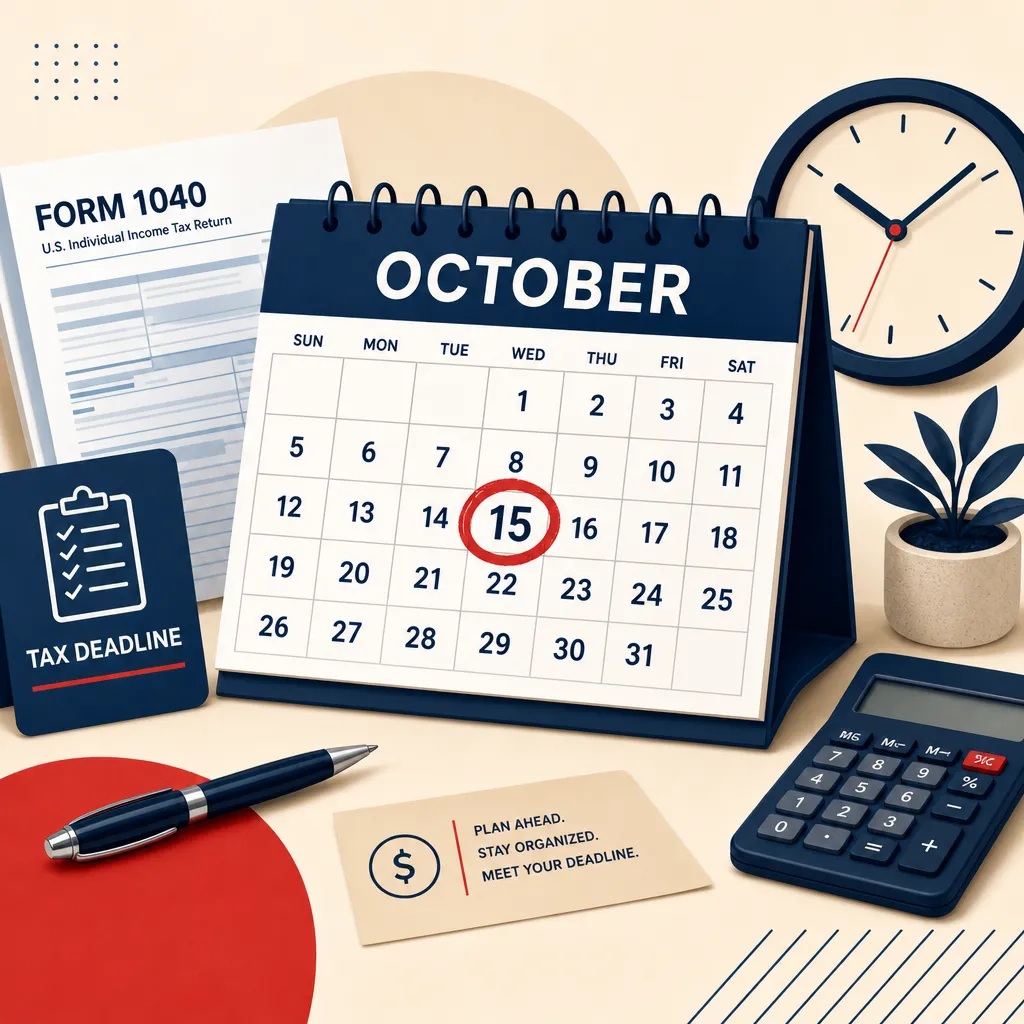 October 15 Tax Deadline: What Extension Filers Must Do Now