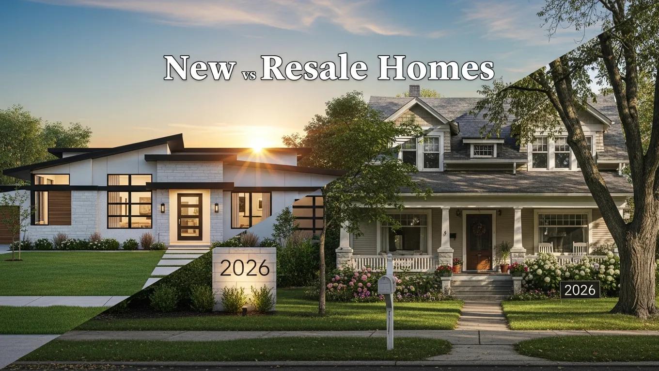 New Construction vs Resale Homes: Which is Right for You?