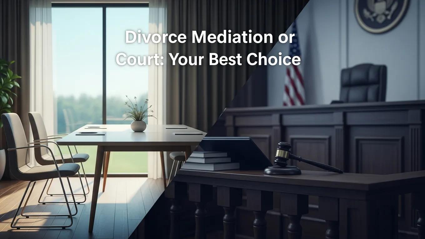 Divorce Mediation or Court: Your Best Choice