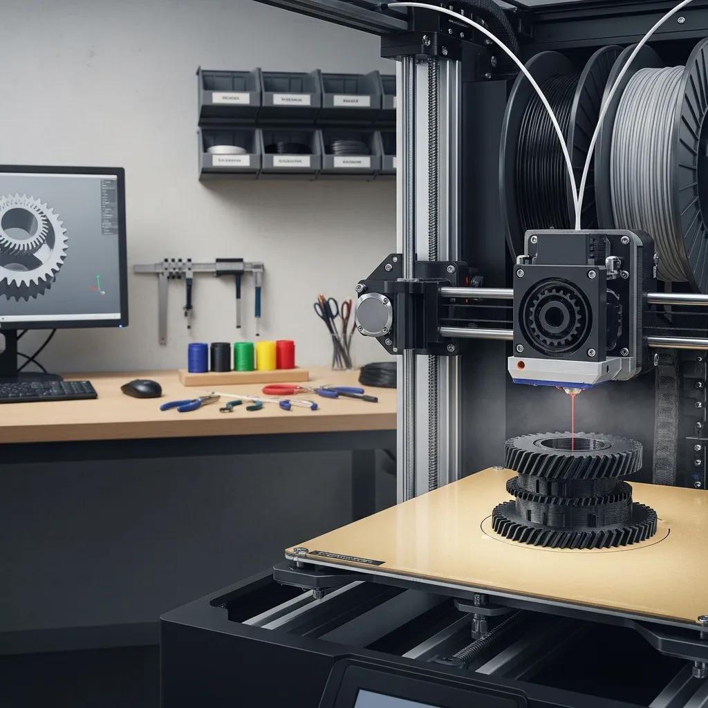 Small-Batch 3D Printing Production: Flexible Manufacturing for Low-Volume Custom Parts