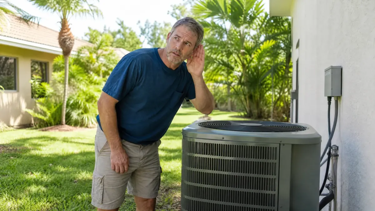 What Strange Noises From Your AC Mean | St. Cloud, FL