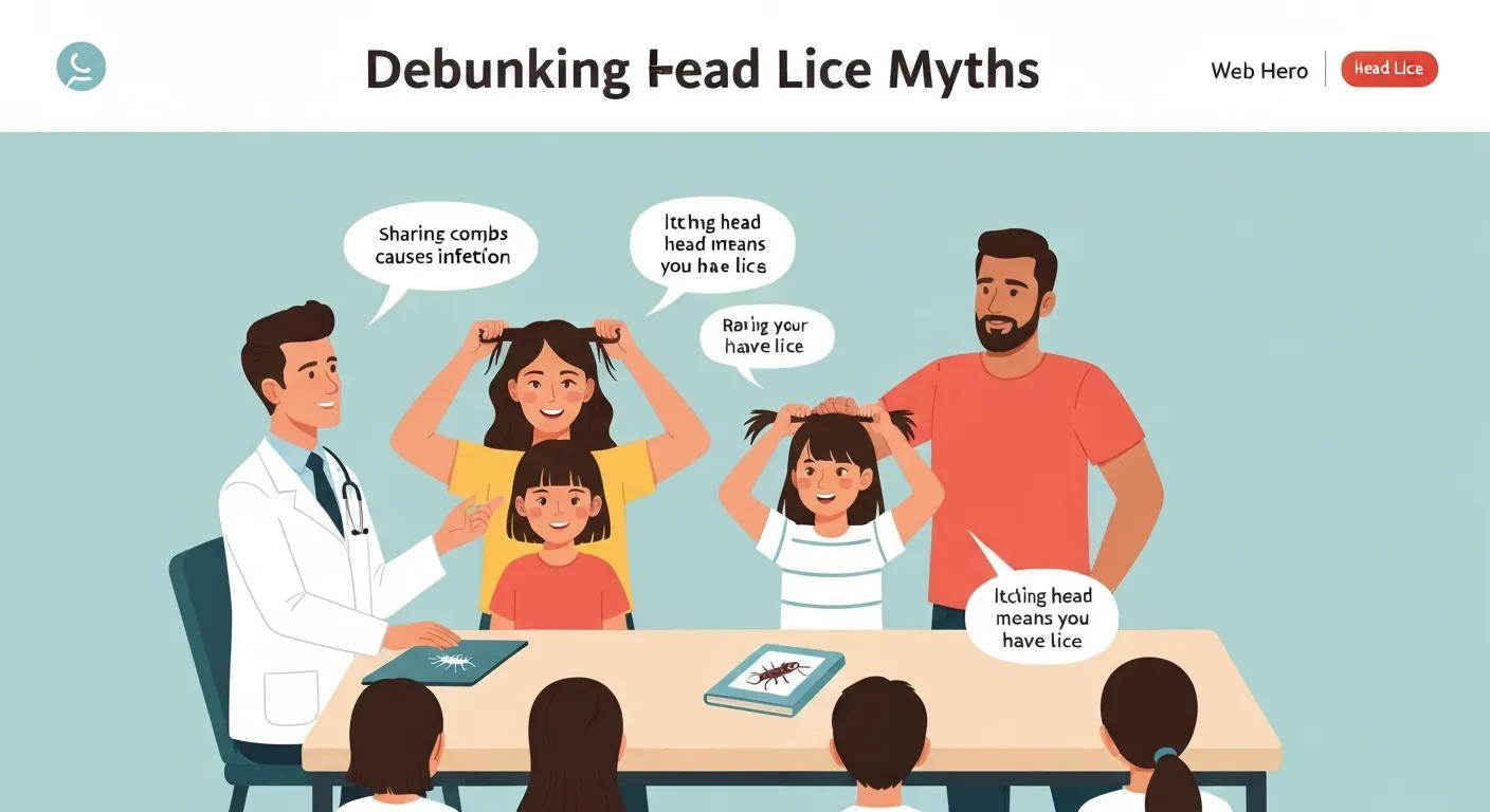 Myths about head lice