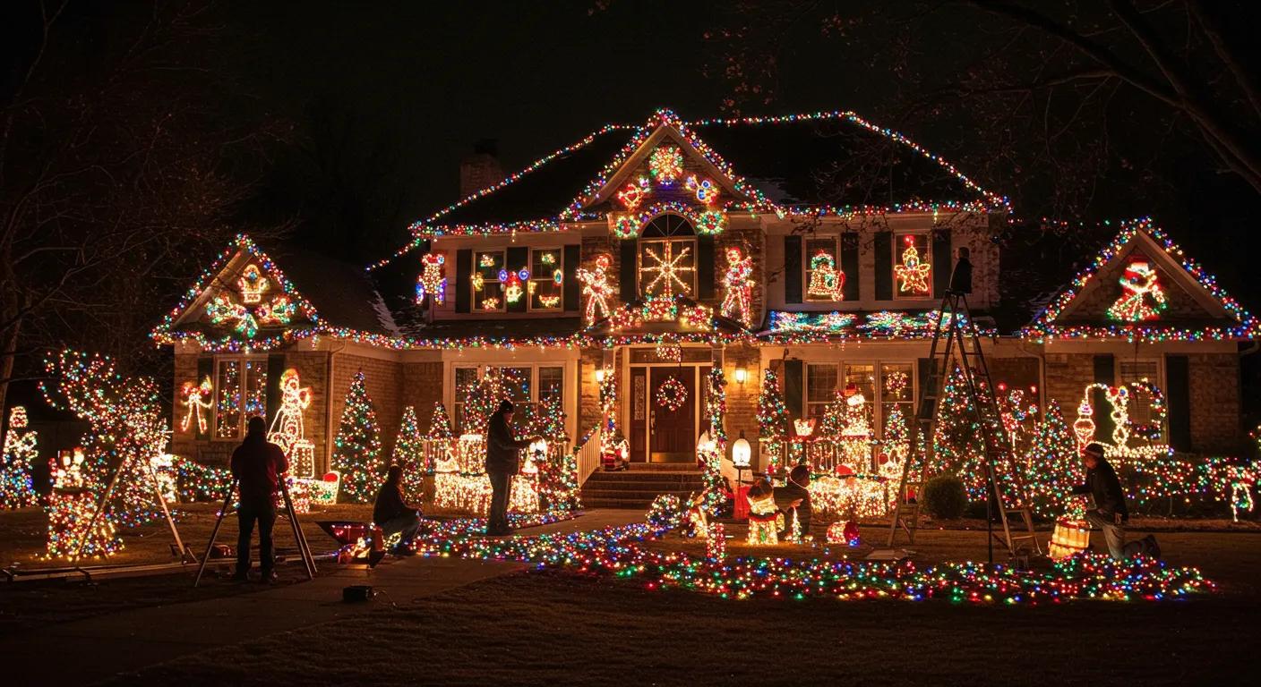 Professional Christmas Lights Installation in Richmond Hill