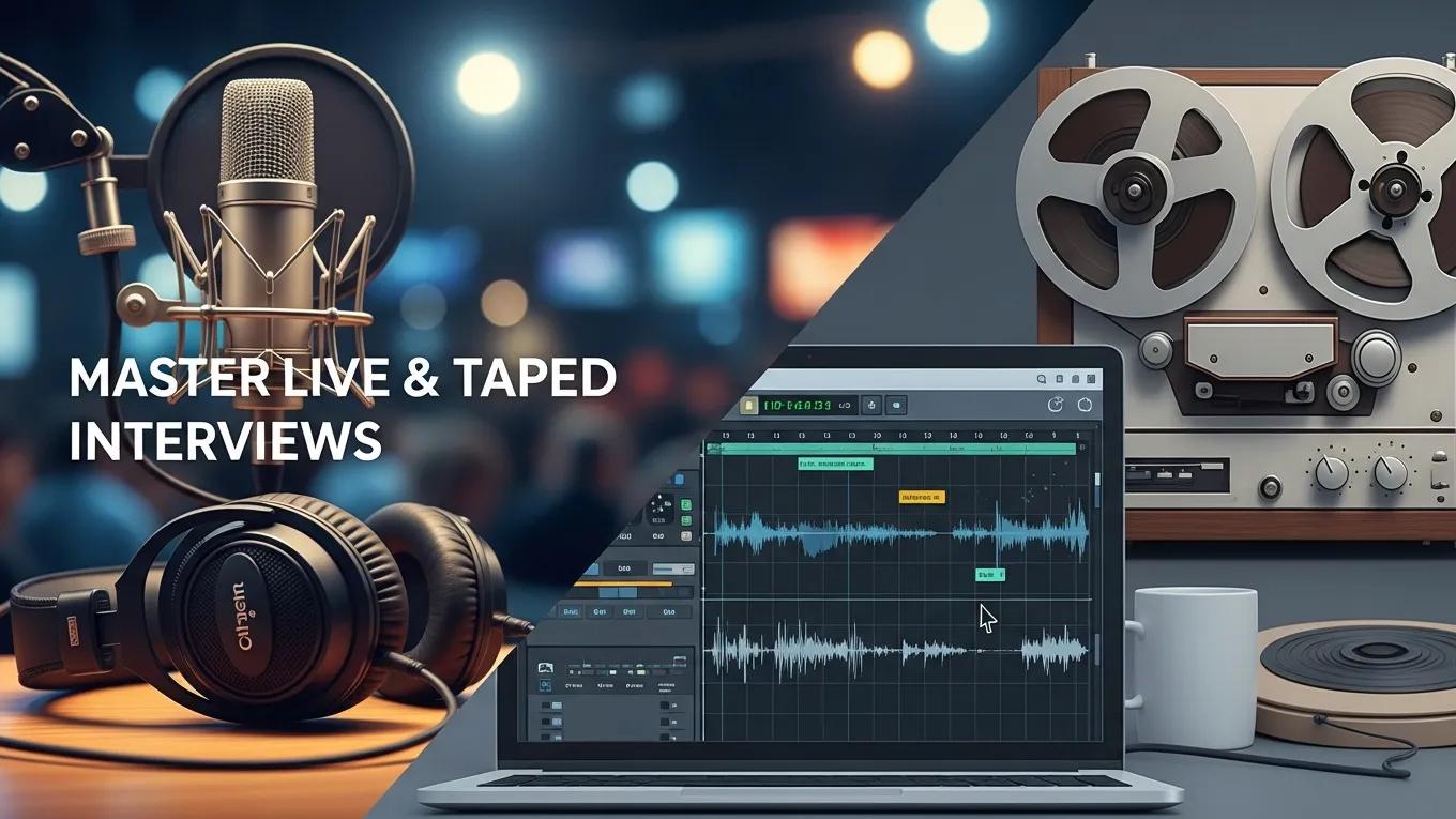 Master Live & Taped Interviews