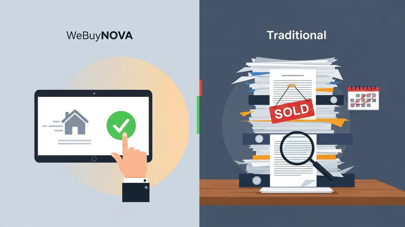 Fast Home Sale vs Listing: Discover WeBuyNOVA's Advantage