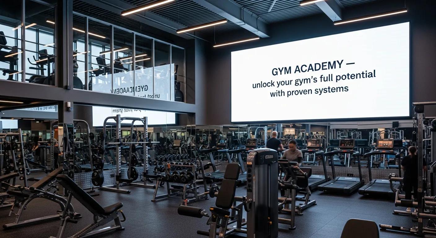 Gym Academy — unlock your gym's full potential with proven systems