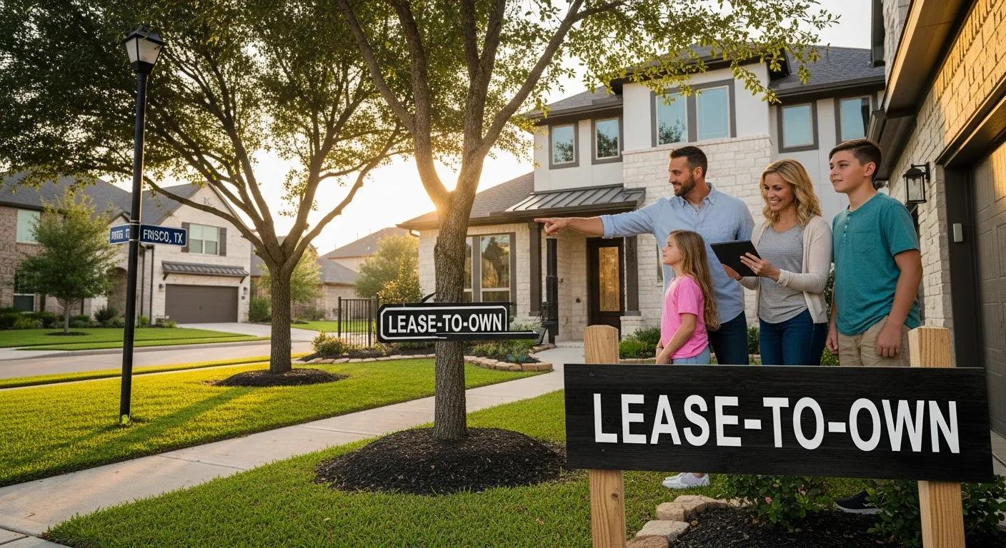 Lease-to-Own Homes in Frisco TX: Complete Guide