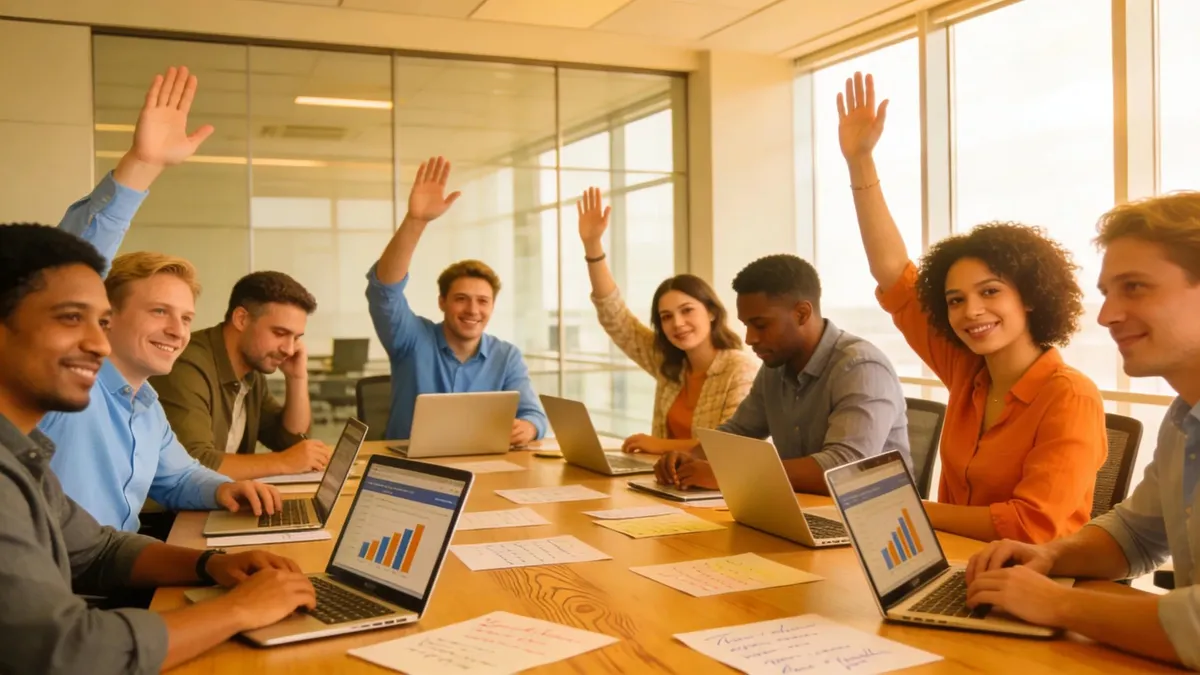 Participants engaged in a multifamily real estate investing webinar, emphasizing collaboration and education