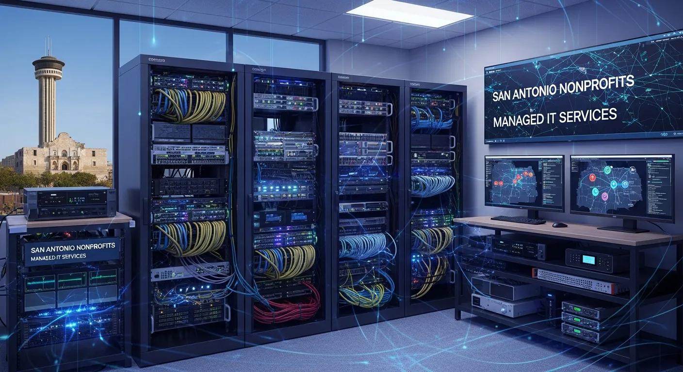 Managed IT services infrastructure for San Antonio nonprofits