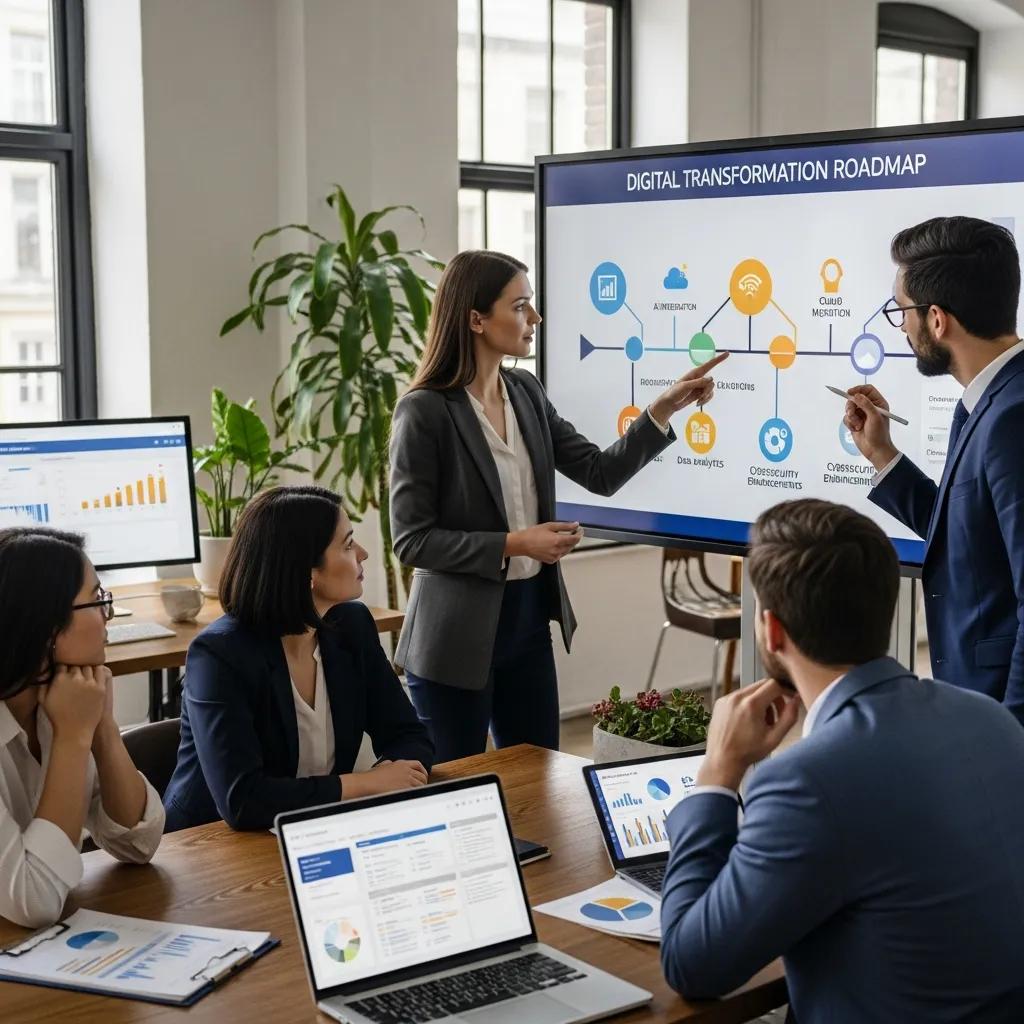 Digital Transformation Roadmap: Strategic Planning for Business Success