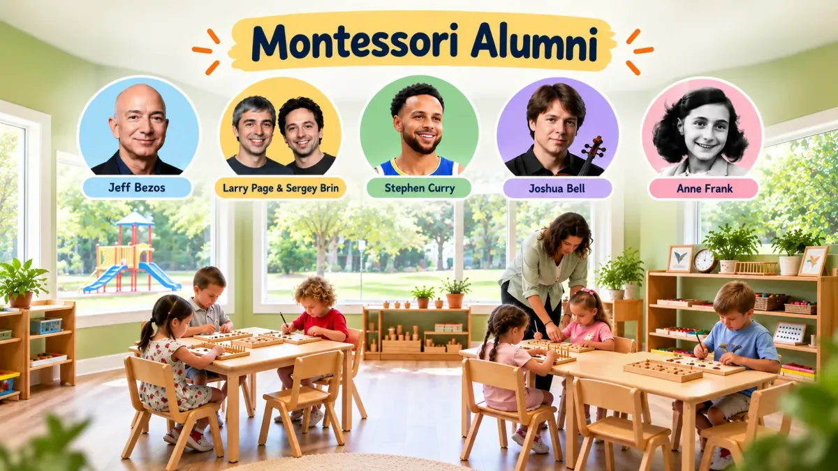 Famous People Who Attended Montessori Schools: What Parents Can Learn About the Best Preschool and Daycare Options