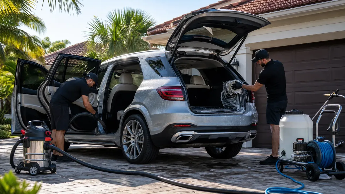 Mobile Auto Detailing in Riverview, FL: What to Expect