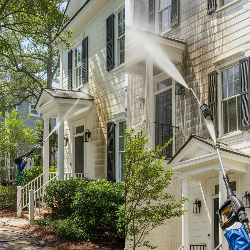 Why Charleston Homes Need Regular Exterior Cleaning