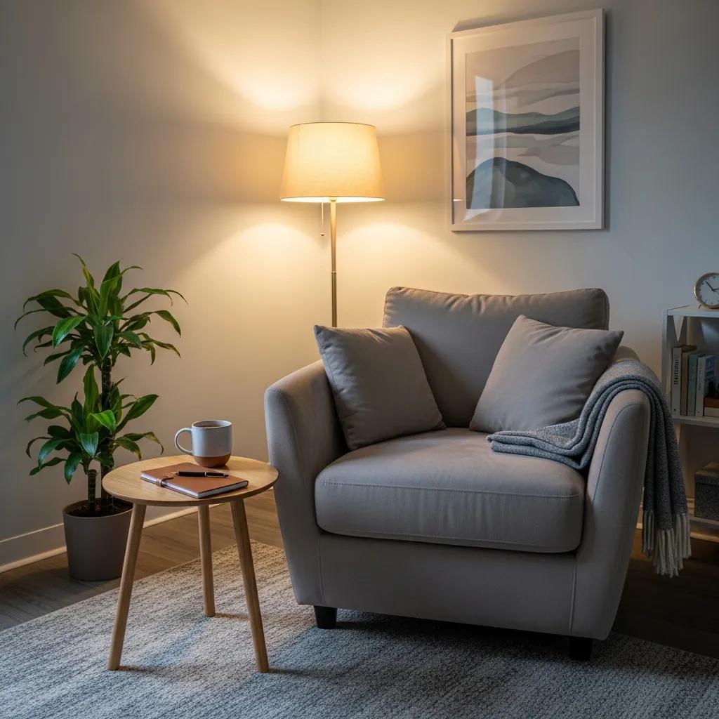 Confidential therapy setting for pilots emphasizing privacy and support