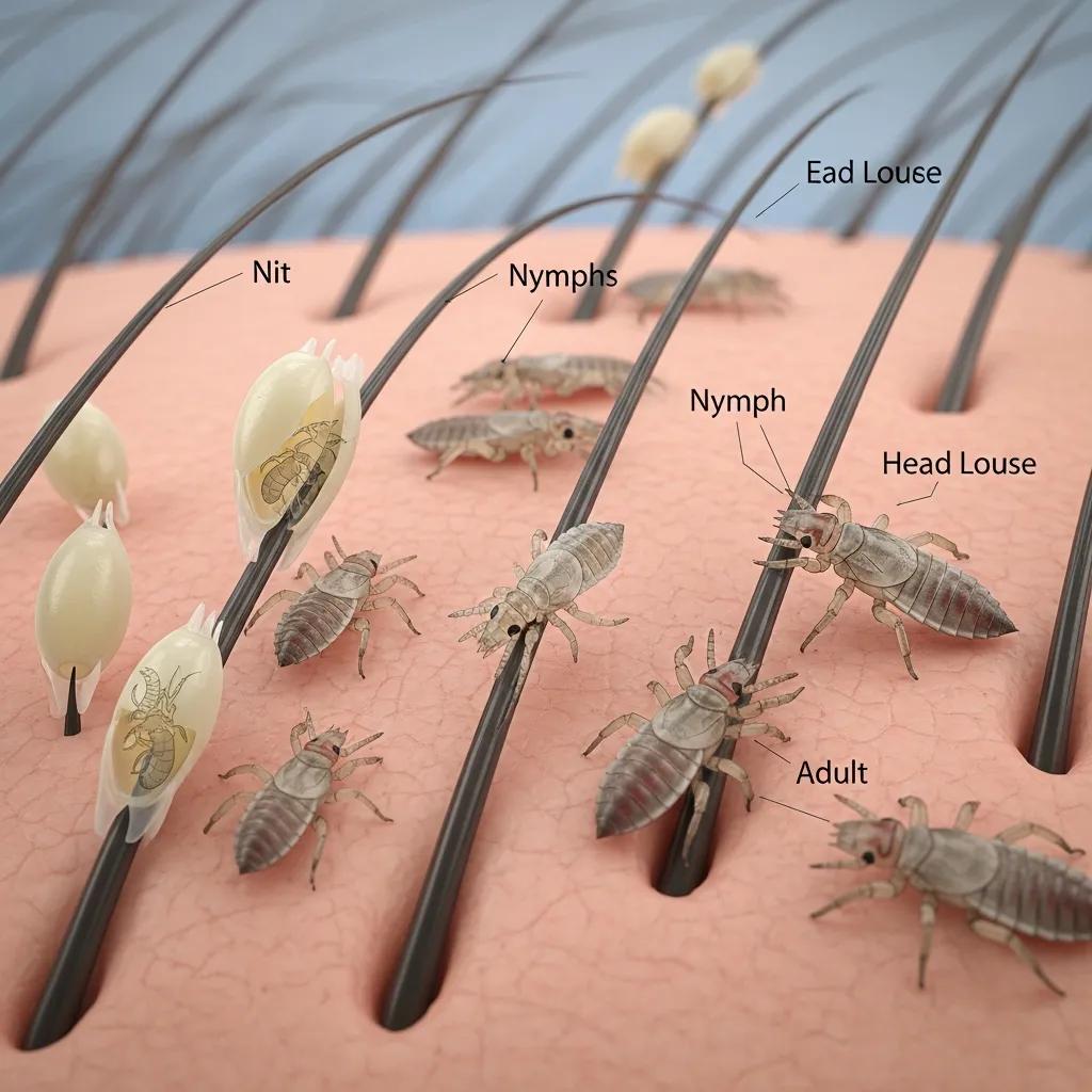 The Complete Head Lice Life Cycle Explained