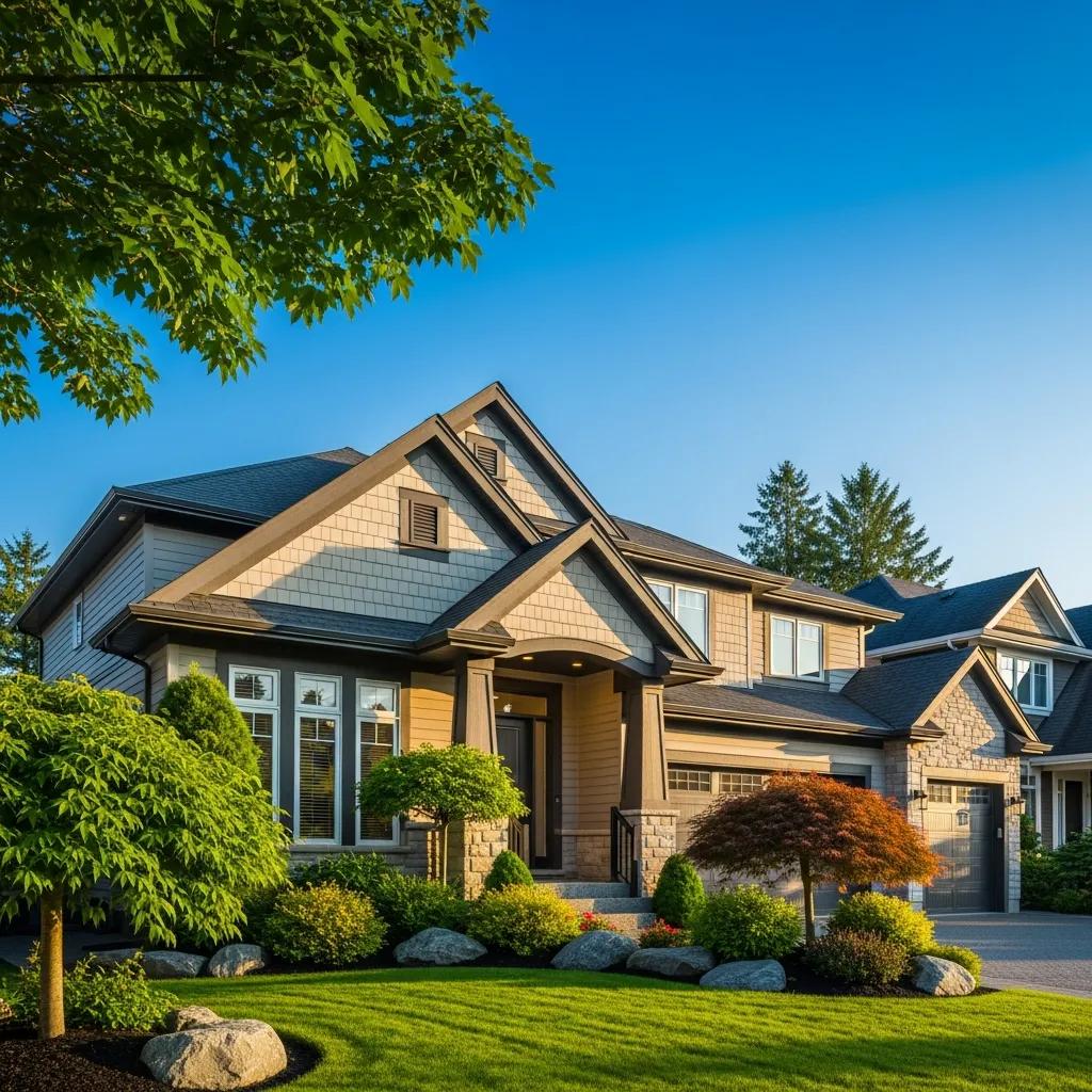 Modern Canadian home exterior representing the housing market and home value maximization