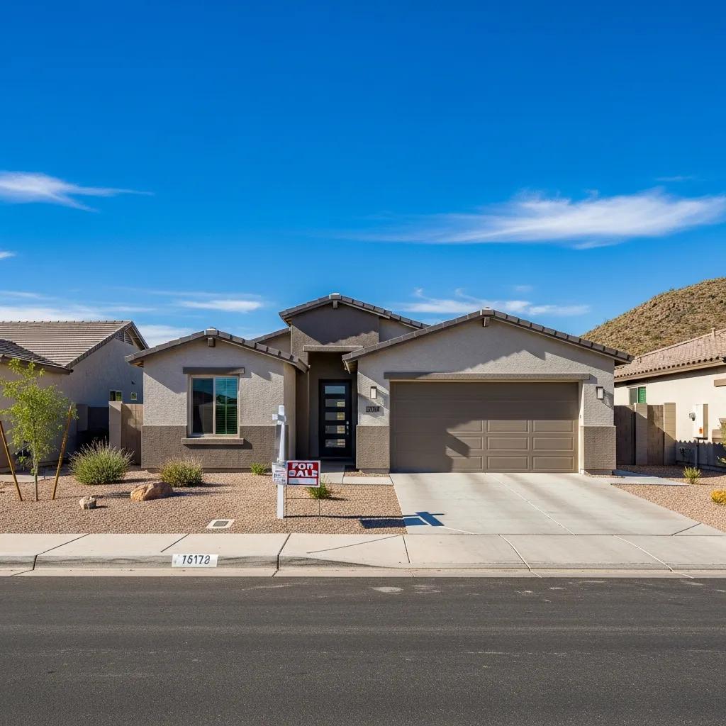 Modern home for sale in Phoenix, Arizona, showcasing flat fee MLS listing opportunities