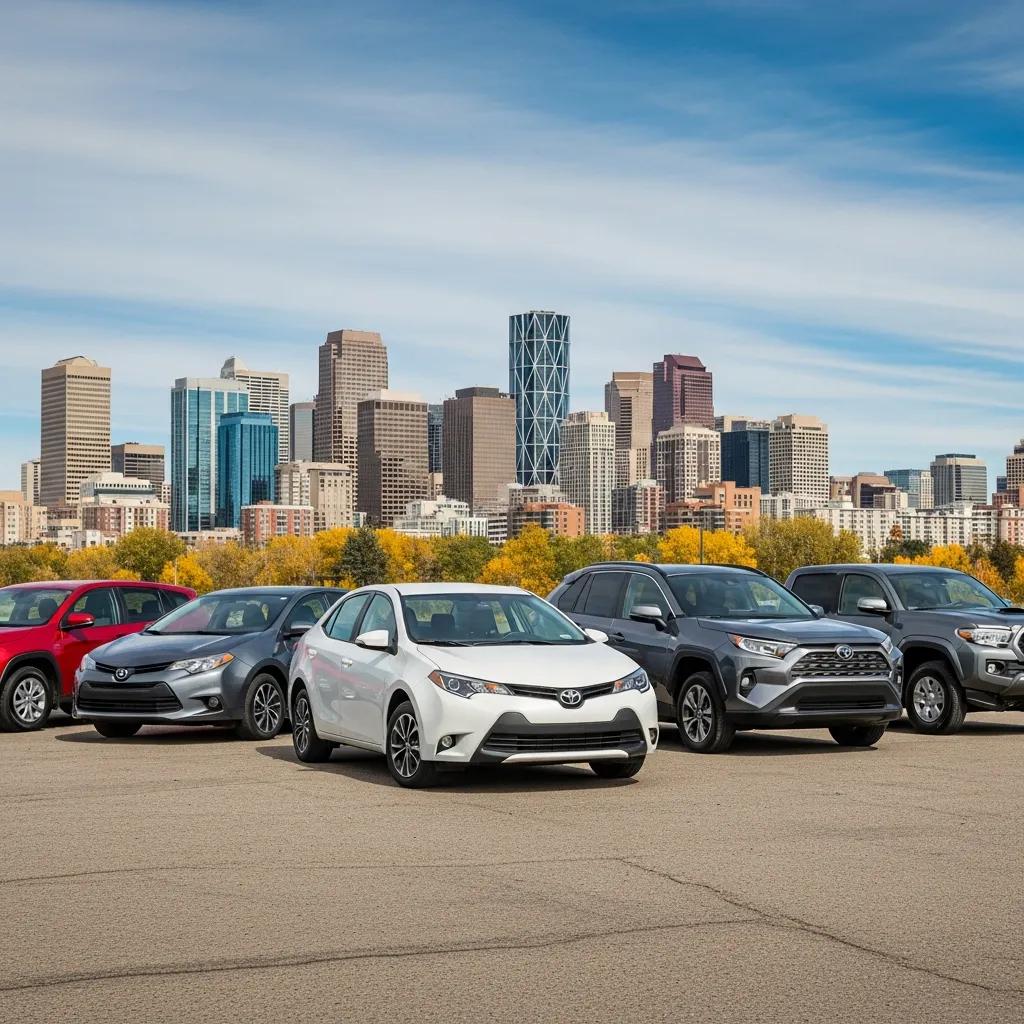Top Used Toyota Models in Calgary 2015-2022