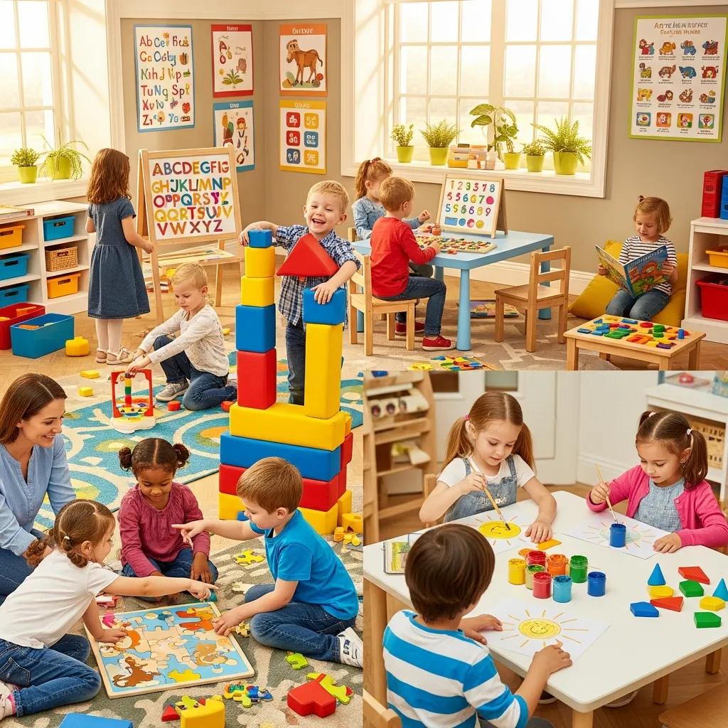 Comprehensive Preschool Program for Ages 3-4: Start Early!