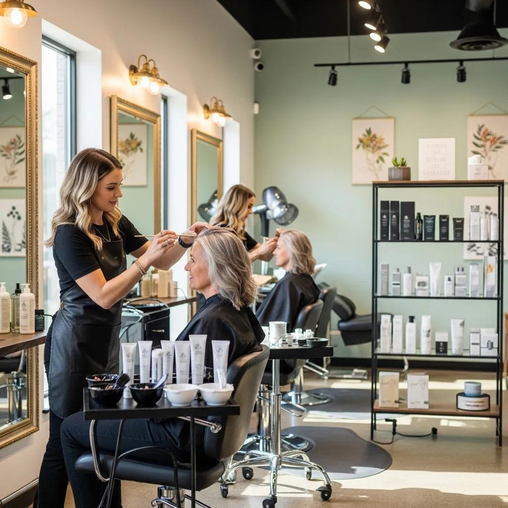 Mastering Salon Gray Blending Techniques for a Flawless Look