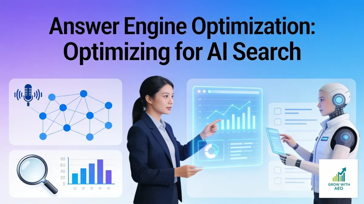 Answer engine optimization is the practice of structuring and formatting content so AI tools can