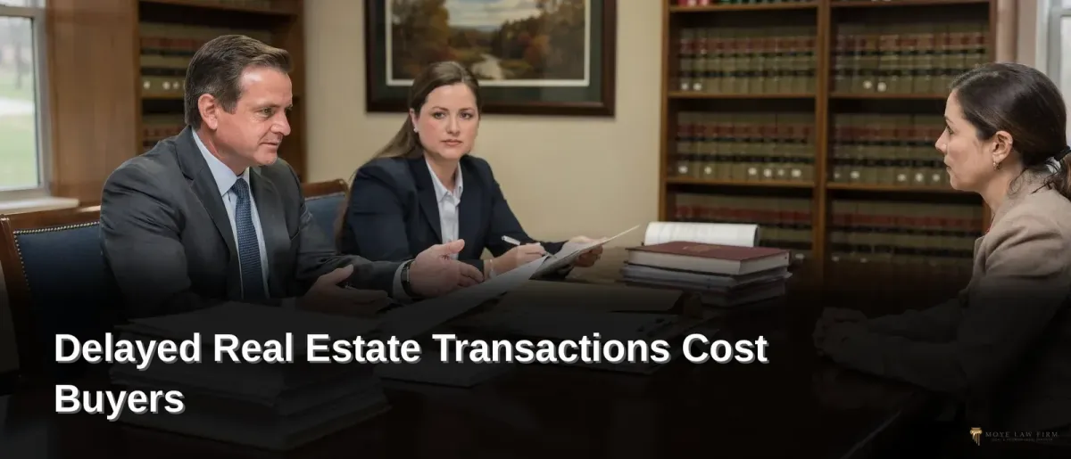 Property deals involve layered legal risks—contract contingencies, title defects, lender conditions, and county recording