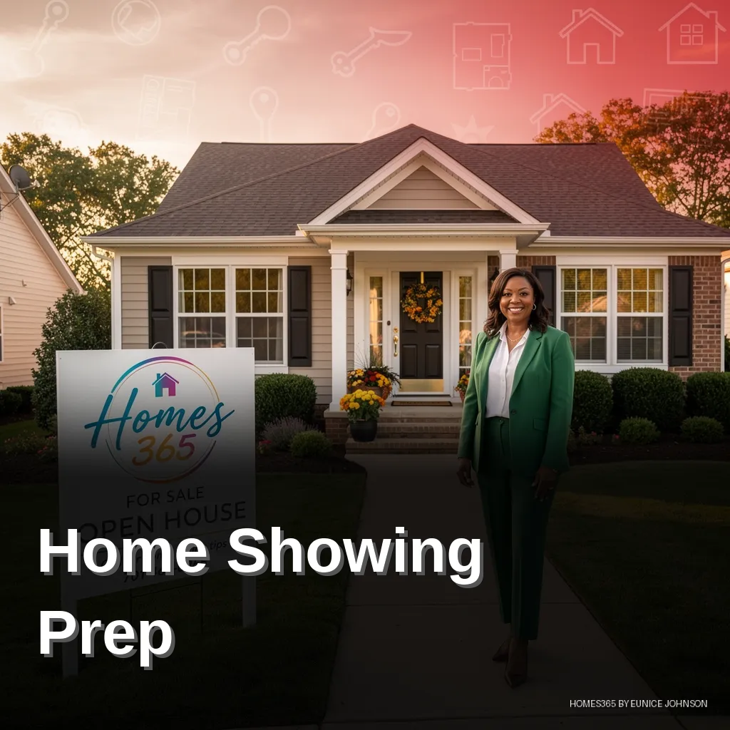 Home Showing Prep: Open House Checklist