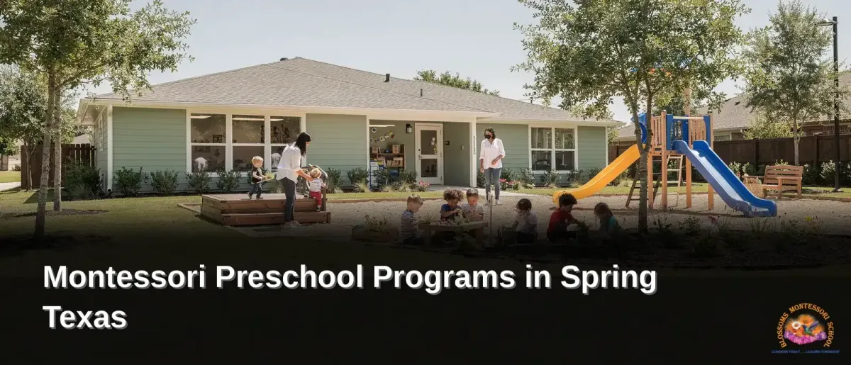 Montessori Preschool, Daycare & Childcare Programs in Spring, Texas