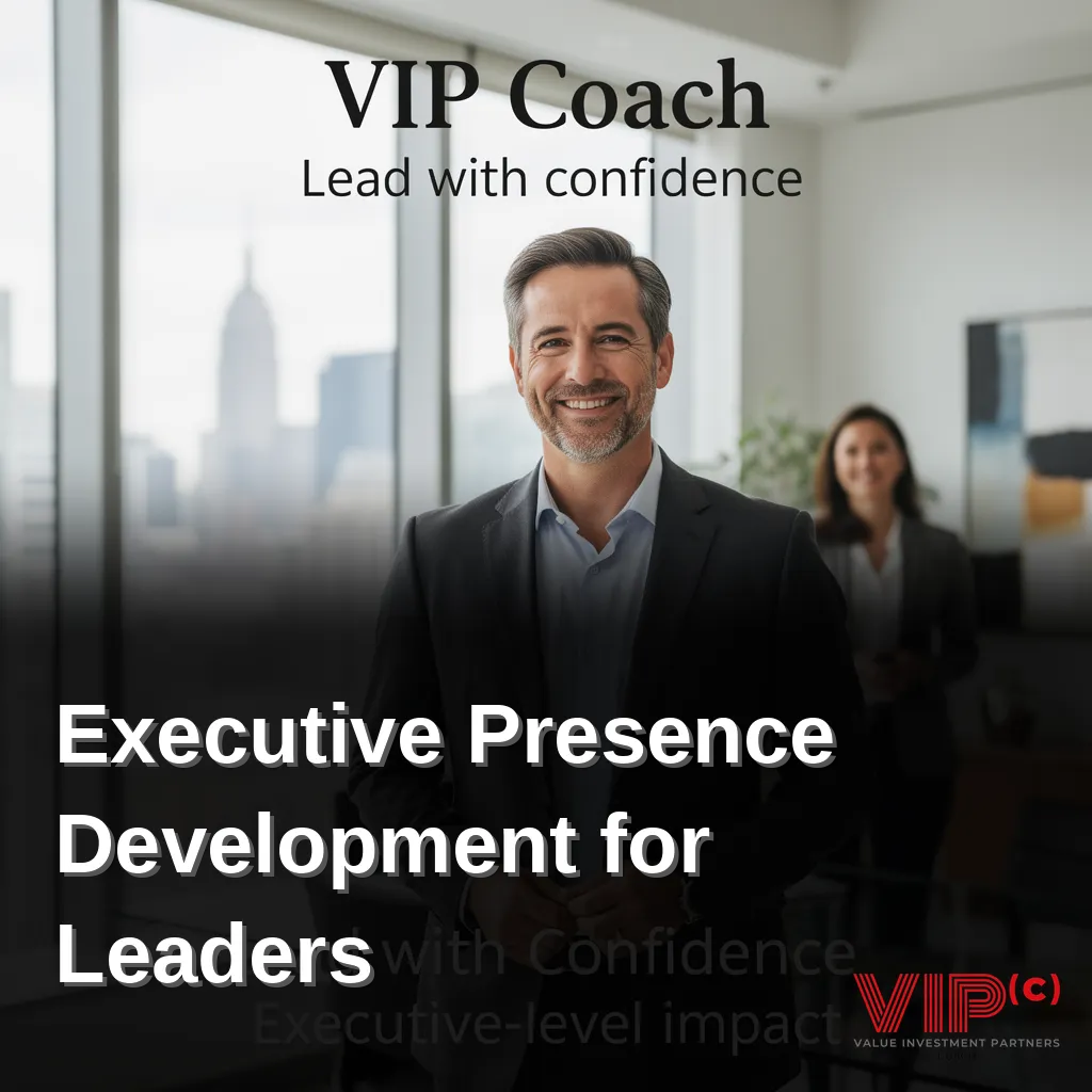 Executive Presence Development for Leaders