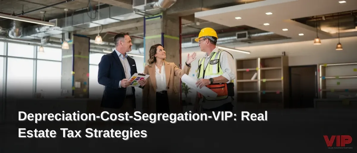 Depreciation-Cost-Segregation-VIP: Real Estate Tax Strategies