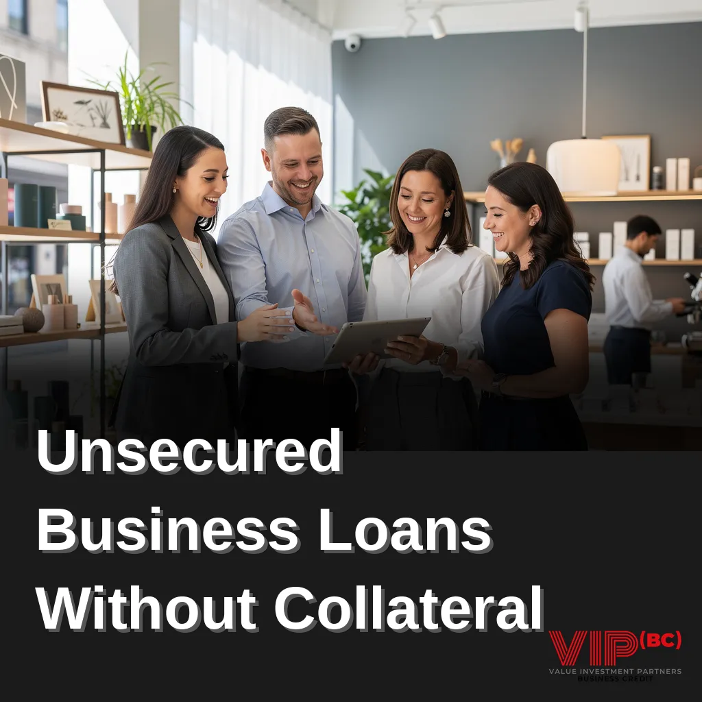Unsecured Business Loans Without Collateral