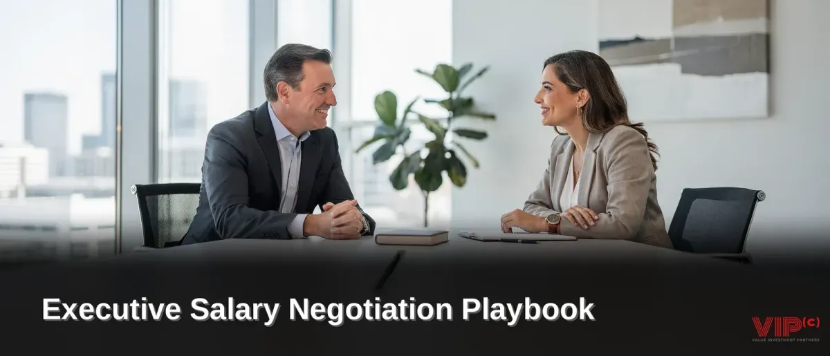 The Executive Salary Negotiation Playbook