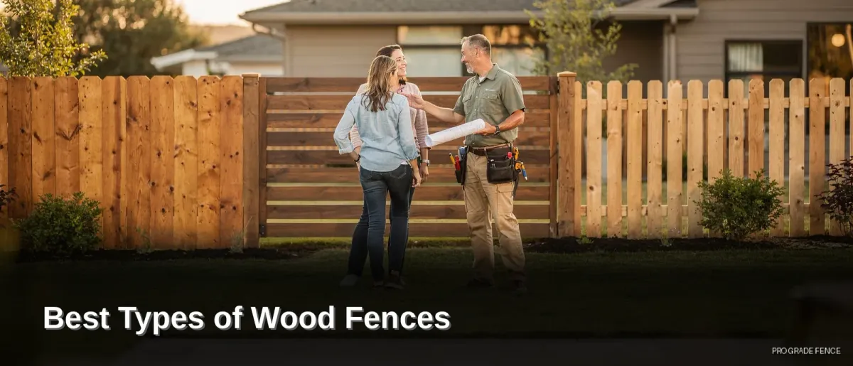 Wood fences stay popular because they deliver privacy along with a wide range of styles