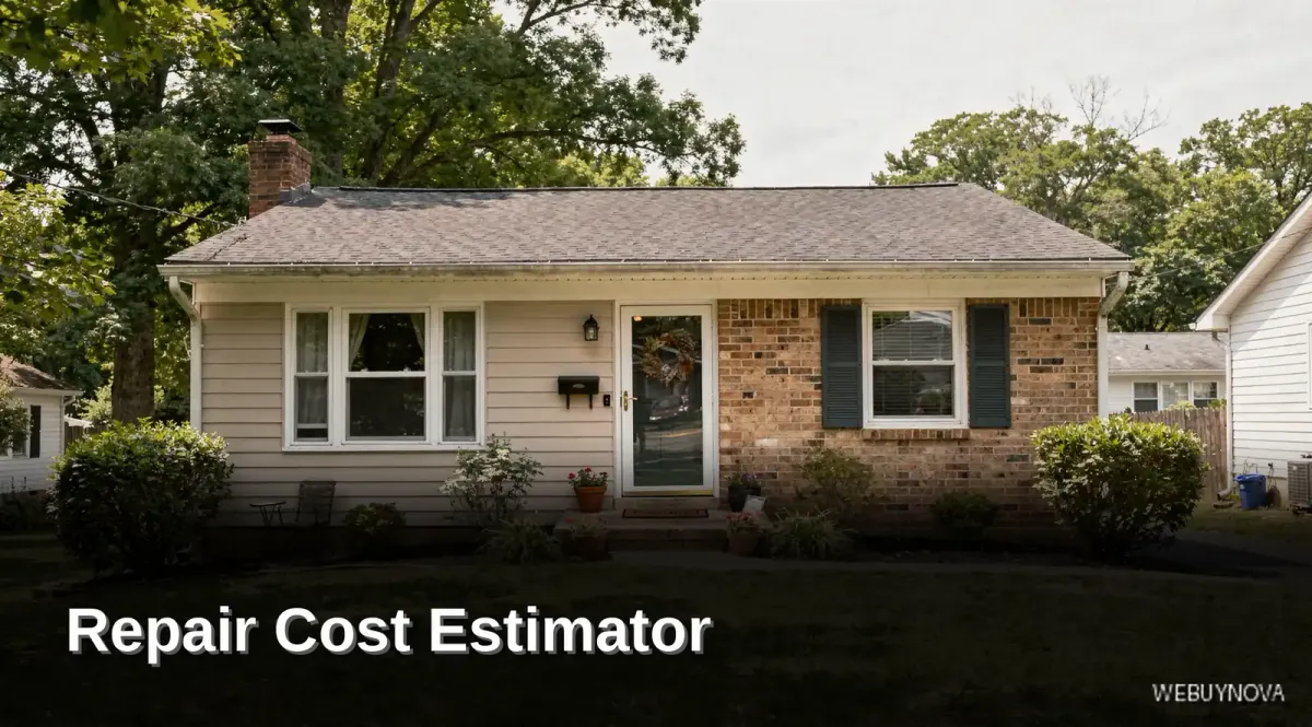 Repair Cost Estimator: Sell or Fix Your Northern Virginia Home