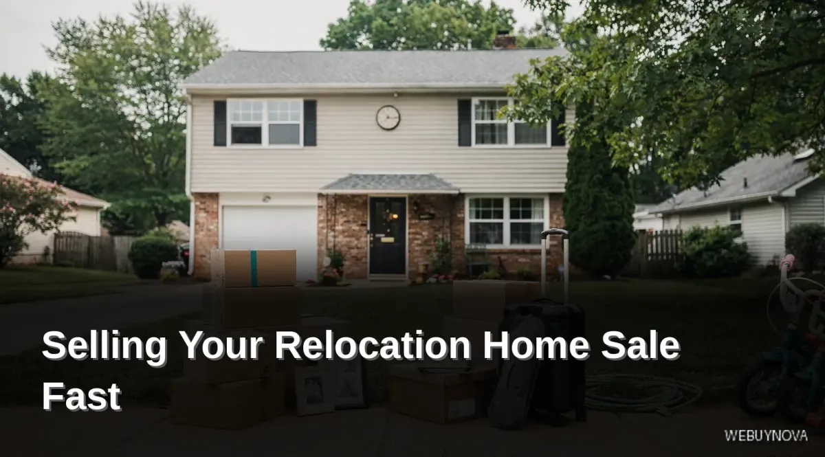 Selling Your Relocation Home Sale Fast in Northern Virginia