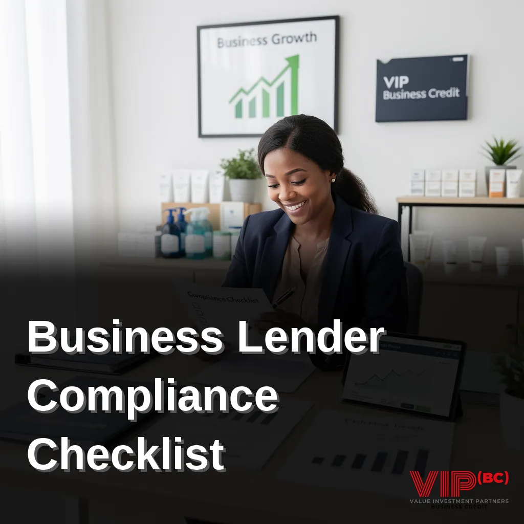 The Business Lender Compliance Checklist