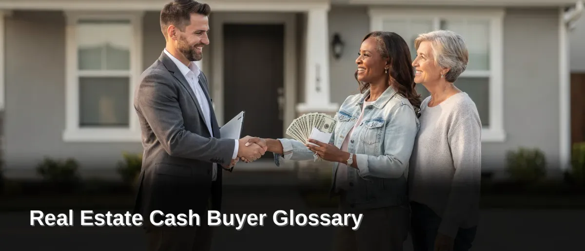 What Does a Cash Buyer Mean to You, Real Estate Cash Buyer Glossary