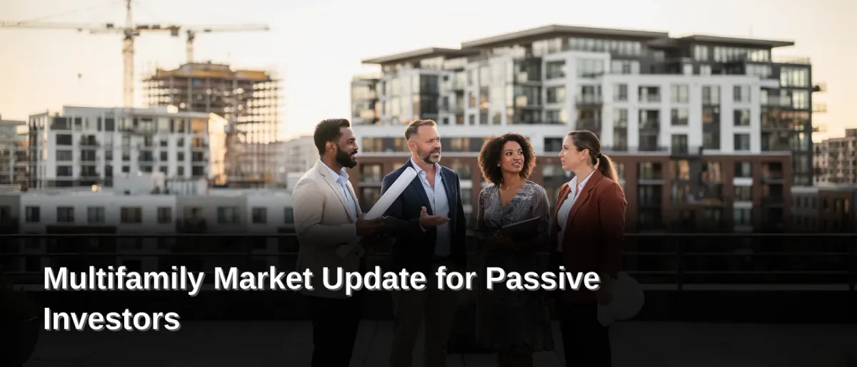 Why does the 2026 multifamily market matter now, Multifamily Market Update for Passive Investors