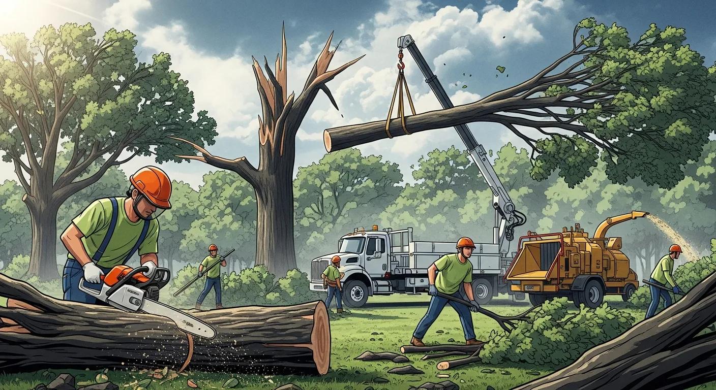 Emergency Storm Damage Tree Cleanup in Phoenix