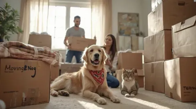 10 Essential Tips for Moving With Pets: Stress-Free Guide for Movers & Military Families