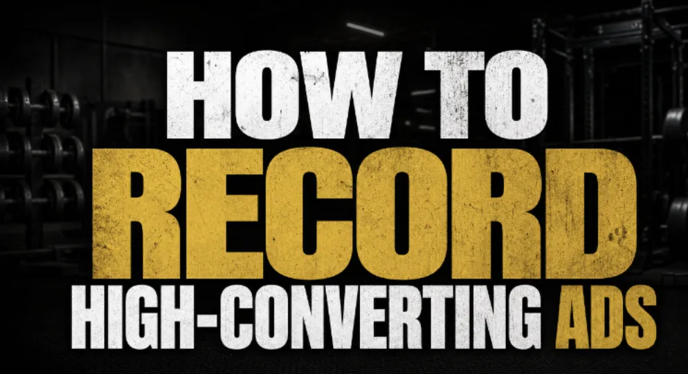 Behind the Scenes: How to Record High-Converting Paid Ads Without Overthinking It