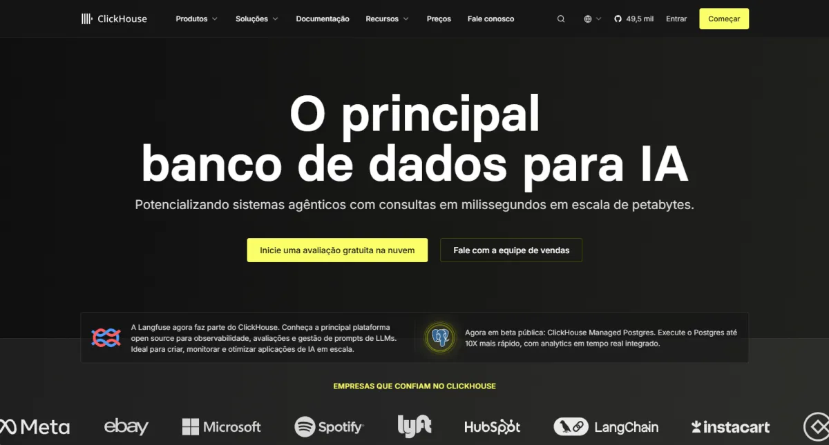 ClickHouse Chega ao Brasil Valendo US$ 15 Bilhões — O Banco de Dados que Está Redefinindo a Era da IA nos Negócios